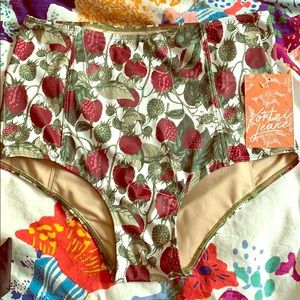 Nwt Kortni Jeane high waisted Raspberry bottoms